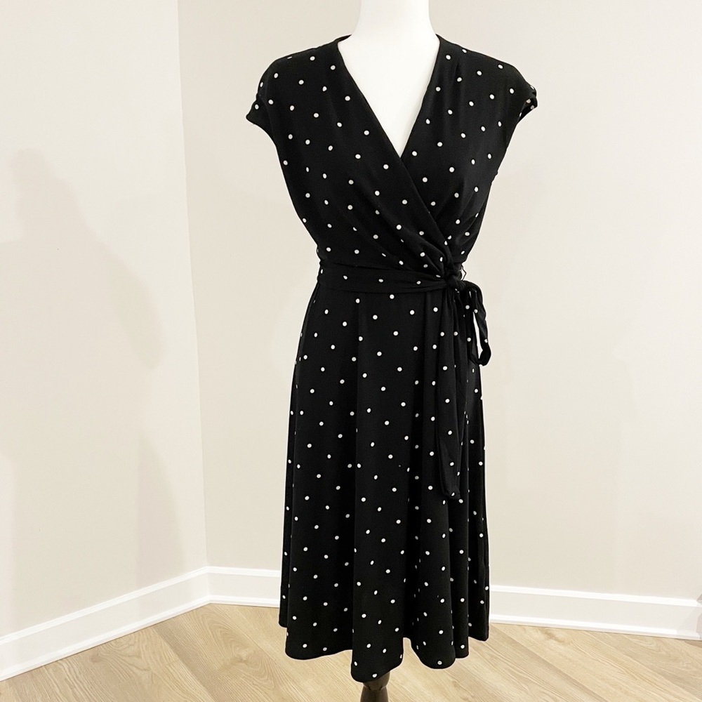 H&M Polka dots midi dress - size S